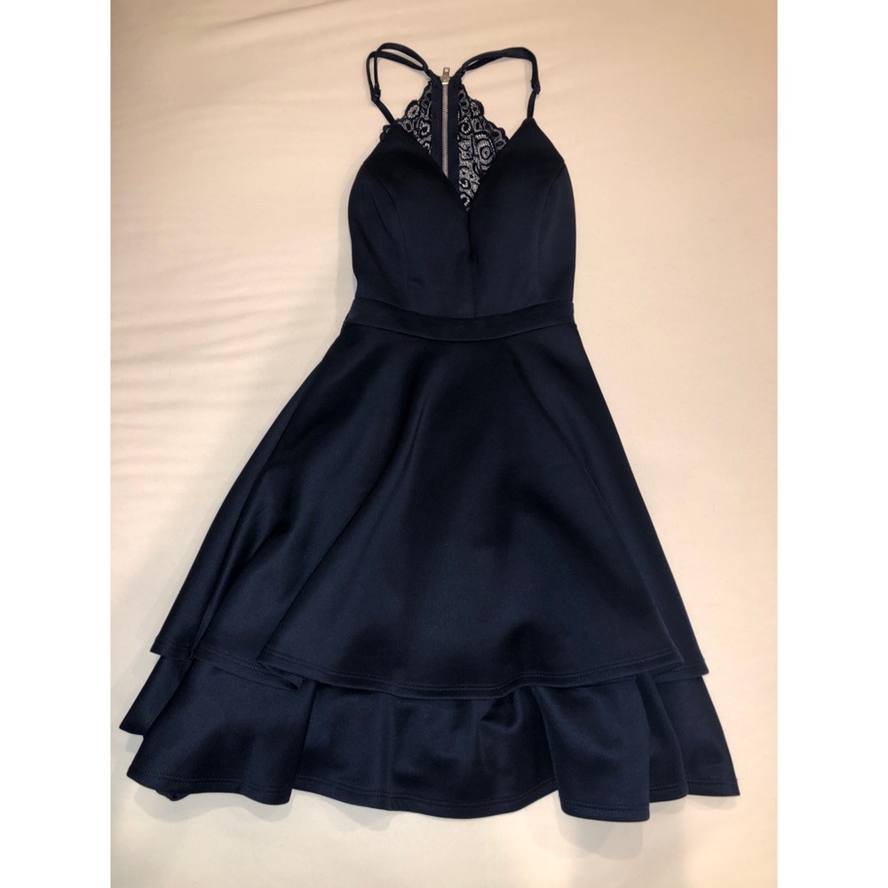 Navy Blue Dillard’s Dress
